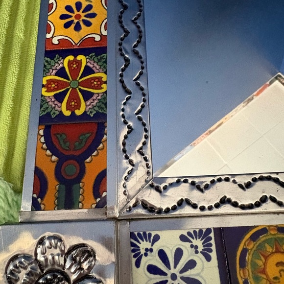 Colorful Mosaic Wall Mirror - Picture 2 of 5